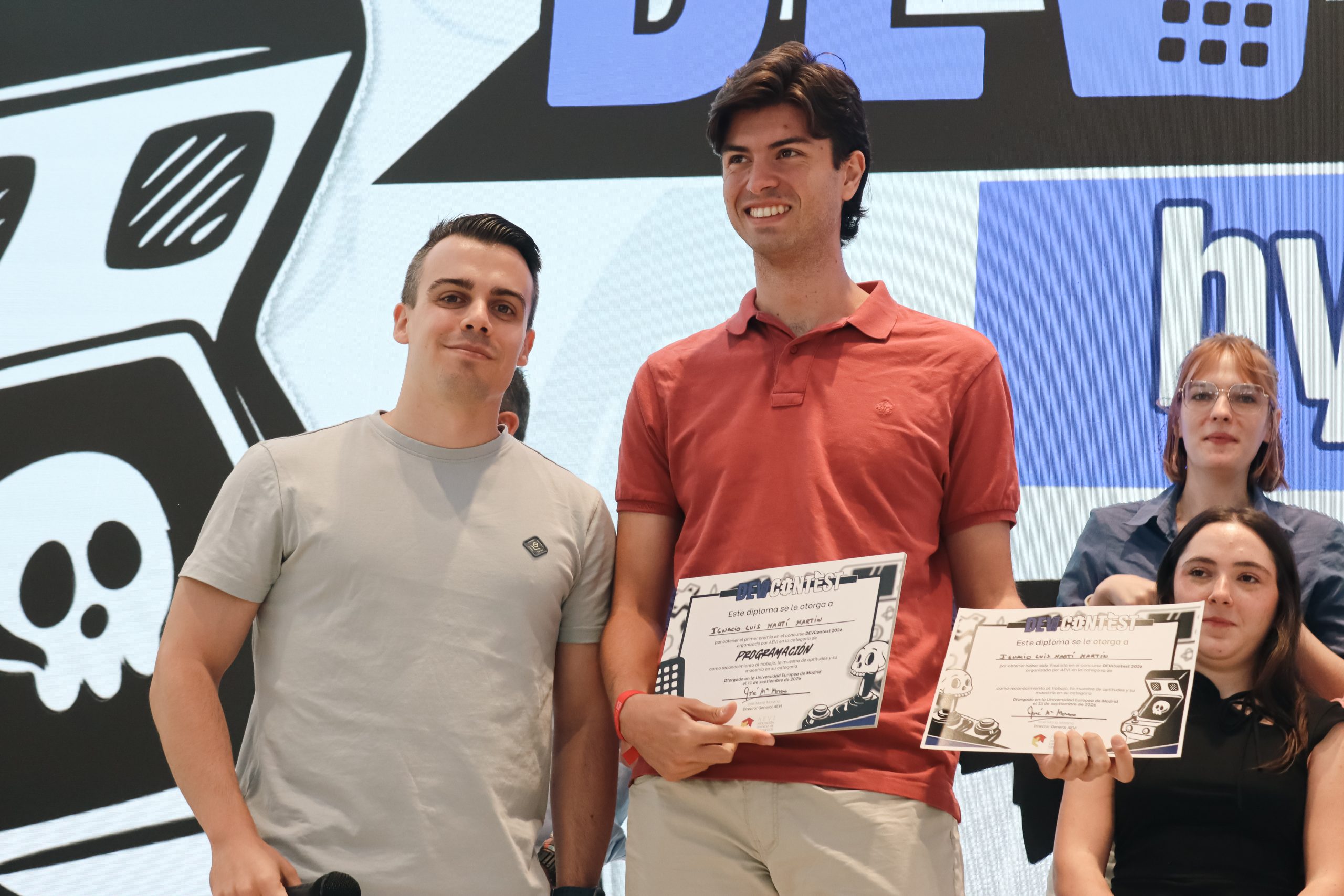 Nacho Martí recoge el premio de Programación